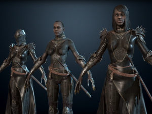 darklady 3D Model