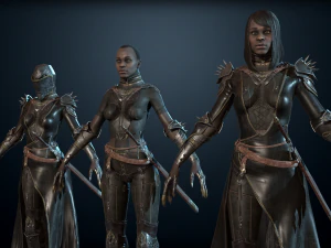 darklady 3D Model