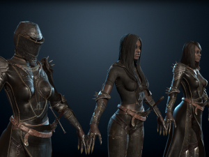 darklady 3D Model