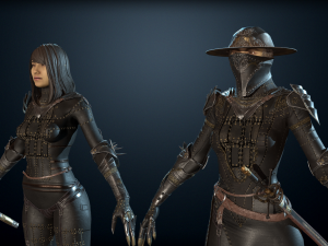 darklady 3D Model