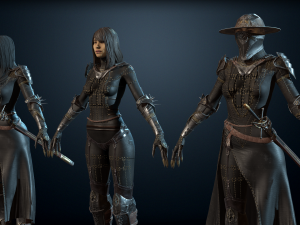 darklady 3D Model