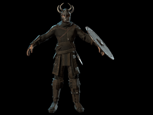 viking 3D Model
