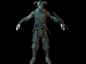 viking 3D Model