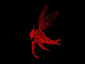 उड़ने वाला कीड़ा 2 3D मॉडल