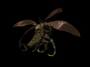 उड़ने वाला कीड़ा 2 3D मॉडल