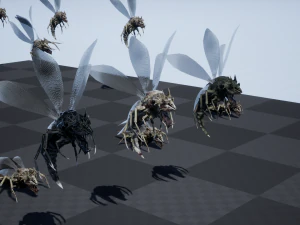 flying bug4 3D Model