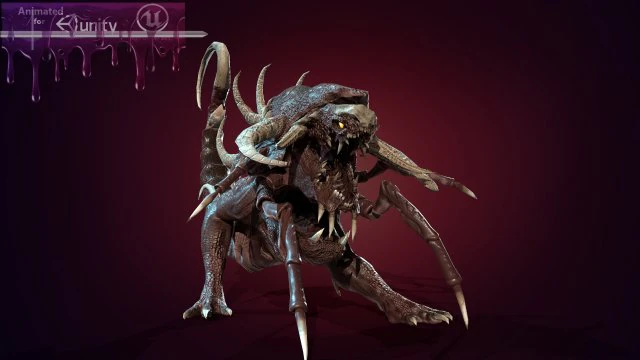 helldogremaster 3D Model .c4d .max .obj .3ds .fbx .stl .blend