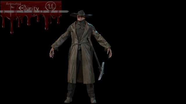 몬스터 매니악 유닛2 3D 모델 .c4d .max .obj .3ds .fbx .stl .blend 