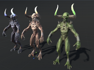 little demon 3D 模型