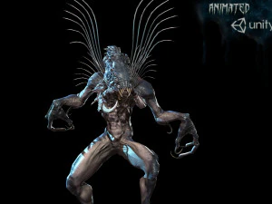 दलदल राक्षस 3D मॉडल