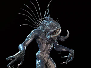 swamp monster 3D Model