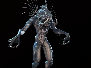 swamp monster 3D मॉडल