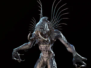 swamp monster 3D Model