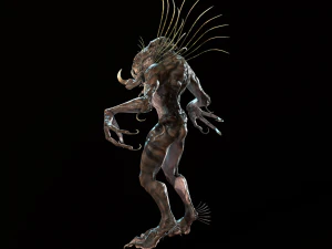 swamp monster 3D Model