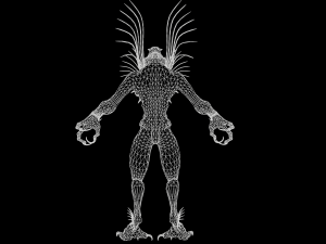 swamp monster 3D मॉडल