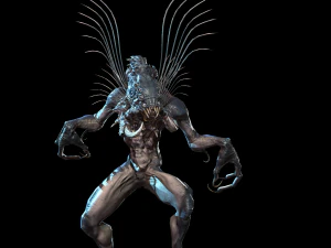 swamp monster 3D Model