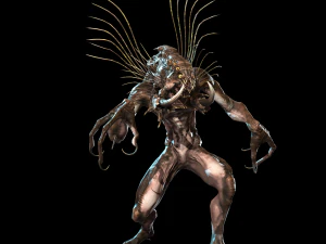swamp monster 3D Model