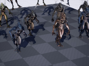 swamp monster 3D मॉडल