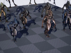 swamp monster 3D Model