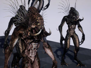 swamp monster 3D Model