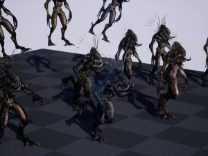 swamp monster 3D Model