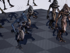 swamp monster 3D मॉडल