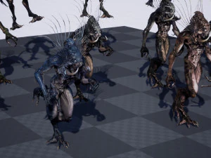 swamp monster 3D Model