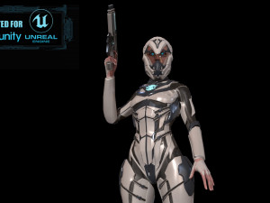 cosmogirl 2 3D Model