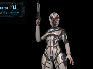 cosmogirl 2 3D Model