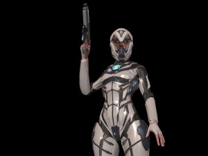 cosmogirl 2 3D Model