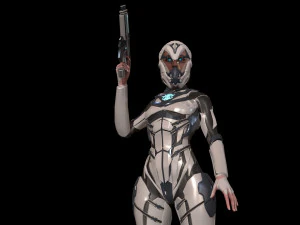 cosmogirl 2 3D Model