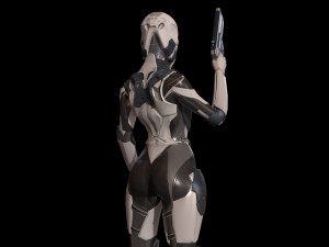 cosmogirl 2 3D Model