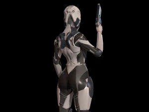cosmogirl 2 3D Model