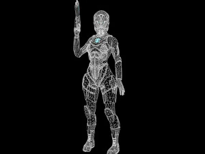 cosmogirl 2 3D Model