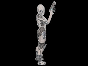 cosmogirl 2 3D Model