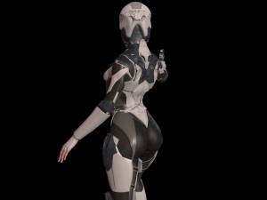 cosmogirl 2 3D Model