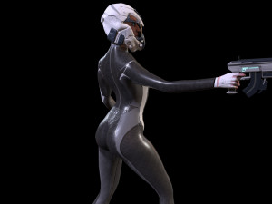 cosmogirl 2 3D Model