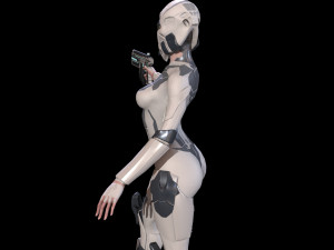 cosmogirl 2 3D Model