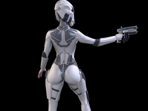 cosmogirl 2 3D Model