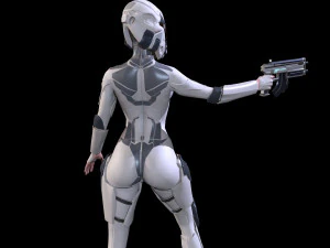 cosmogirl 2 3D Model