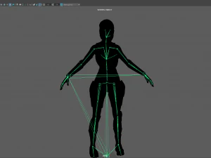 cosmogirl 2 3D Model