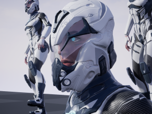 cosmogirl 2 3D Model