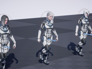 cosmogirl 2 3D Model