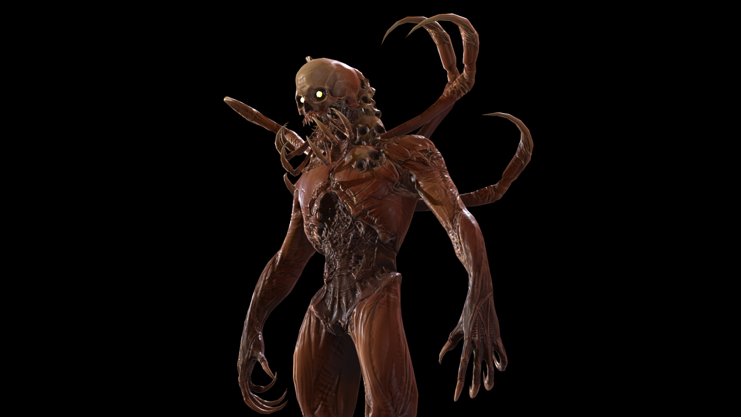 monstr mutant 10 3D Model in Monster 3DExport