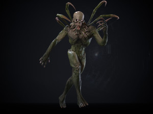 monstr mutant 10 Model 3D