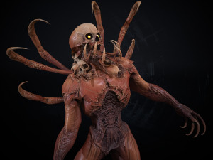 monstr mutant 10 Model 3D