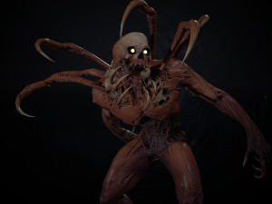 monstr mutant 10 Model 3D