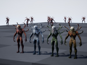 monstr mutant 10 Model 3D