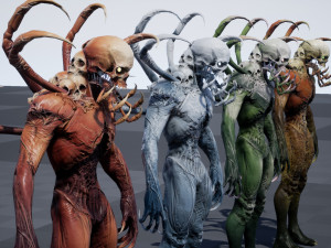 monstr mutant 10 Model 3D