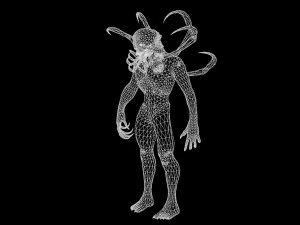 monstr mutant 10 3D Model